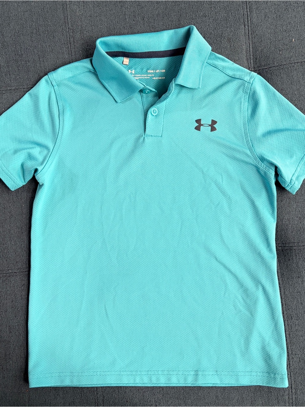 Under Armour Boy’s Teal Performance Polo